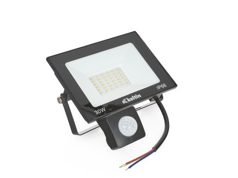 Naświetlacz LED 30W z czujnikiem ruchu - barwa biała neutralna 4500K
