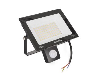 Naświetlacz LED 50W z czujnikiem ruchu - barwa biała ciepła 2700K