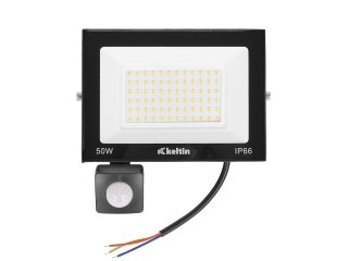 Naświetlacz LED 50W z czujnikiem ruchu - barwa biała neutralna 4500K