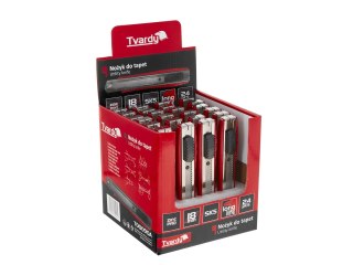 Nożyk do tapet 100x18x0.5mm GRIT SK5 TVARDY - kartonik wystawowy