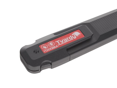 Nożyk do tapet 100x18x0.5mm SK2H TVARDY - kartonik wystawowy