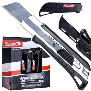 Nożyk do tapet 125x25x0.7mm SK2H TVARDY - kartonik wystawowy
