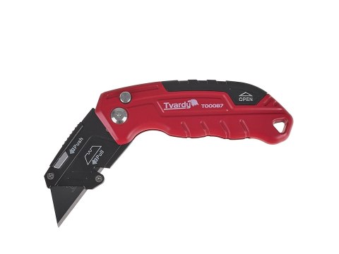 Nożyk składany FASTFOLD z ostrzem trapezowym 60x19x0.6mm SK2H TVARDY