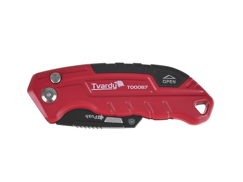 Nożyk składany FASTFOLD z ostrzem trapezowym 60x19x0.6mm SK2H TVARDY
