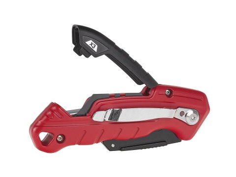 Nożyk składany FASTFOLD z ostrzem trapezowym 60x19x0.6mm SK2H TVARDY