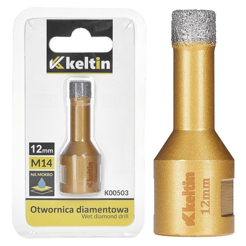 Otwornica diamentowa do gresu 12mm M14