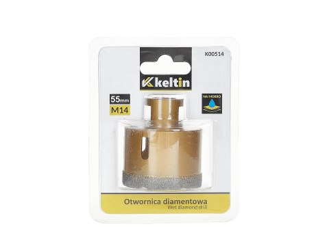 Otwornica diamentowa do gresu 55mm M14
