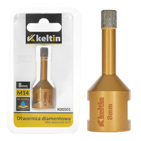 Otwornica diamentowa do gresu 8mm M14