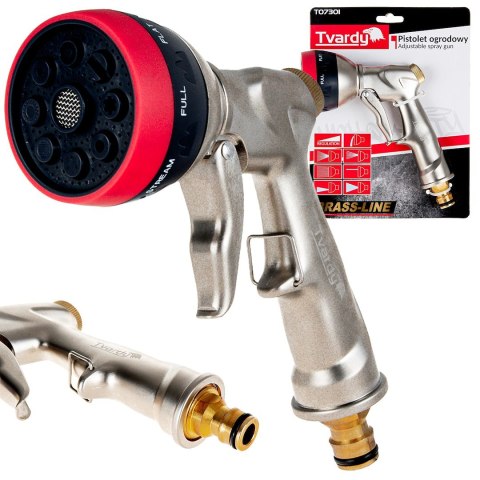 Pistolet ogrodowy 8-funkcji BRASS-LINE