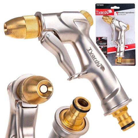 Pistolet ogrodowy regulowany BRASS-LINE