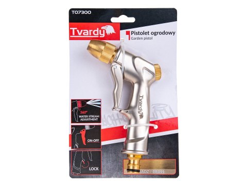 Pistolet ogrodowy regulowany BRASS-LINE