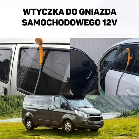 Prysznic turystyczny 12V