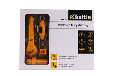 Prysznic turystyczny 12V