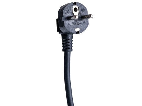 Przedłużacz elektryczny - listwa zasilająca czarna 3 gniazda 5m