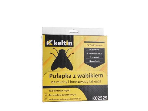Pułapka z wabikiem na muchy i inne owady latające