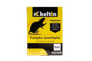 Pułapka żywołapka na myszy i szczury 2szt