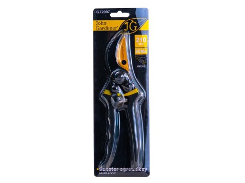 Sekator ogrodniczy z ostrzem mijającym 210mm 65Mn AntiSlip