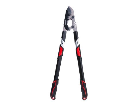 Sekator teleskopowy do gałęzi z przekładnią i ostrzem mijającym 730-970mm 65Mn PTFE