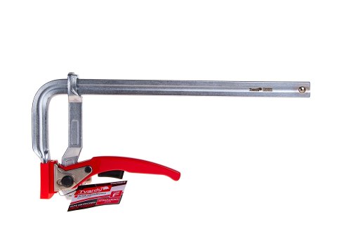 Ścisk zapadkowy kuty typu F 250x100mm