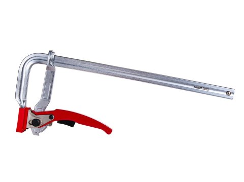 Ścisk zapadkowy kuty typu F 300x100mm