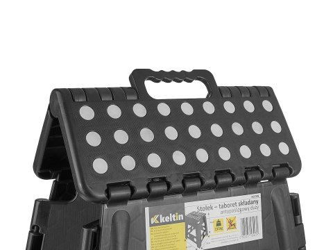 Stołek - taboret składany antypoślizgowy duży 39cm 150kg