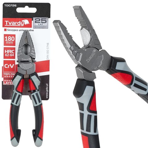 Szczypce uniwersalne 180mm CrV