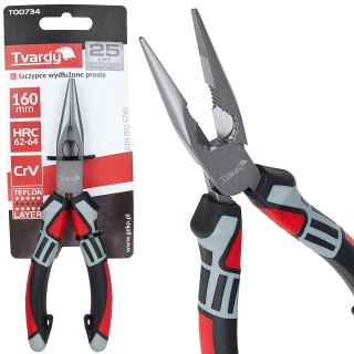 Szczypce wydłużone proste 160mm CrV