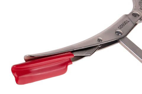Szczypce zaciskowe morse'a - okrągłe szczęki - 250mm CrV