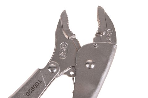 Szczypce zaciskowe morse'a - okrągłe szczęki - 250mm CrV