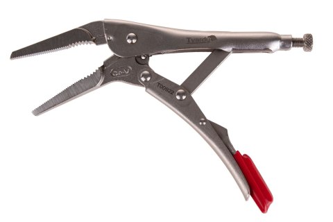 Szczypce zaciskowe morse'a - proste wydłużone szczęki - 225mm CrV