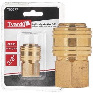 Szybkozłączka mosiężna GW 3/8" typ żeński (1/10/100)