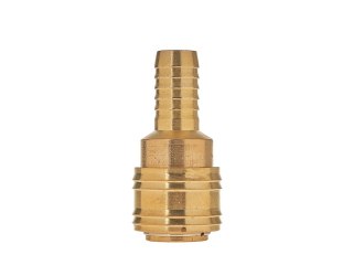 Szybkozłączka mosiężna na wąż 13mm typ żeński (1/10/100)