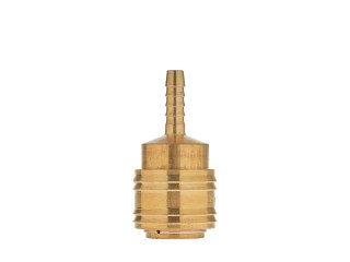 Szybkozłączka mosiężna na wąż 6mm typ żeński (1/10/100)