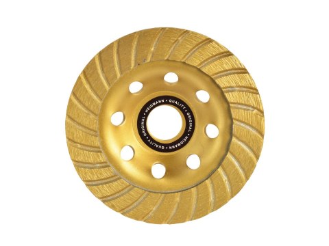 Tarcza diam. turbo do szlifowania betonu 125mmx22,23mm Heidmann
