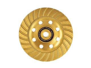 Tarcza diam. turbo do szlifowania betonu 125mm M14 Heidmann