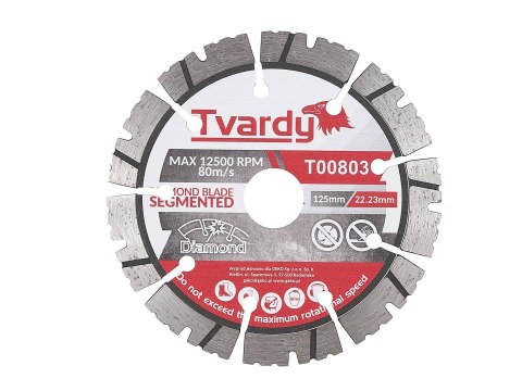 Tarcza diamentowa Segmentowa 125x12x22.23mm PROFI