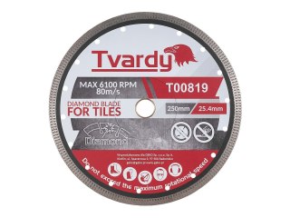 Tarcza diamentowa do Gresu 250x10x25.4/22.23mm PROFI
