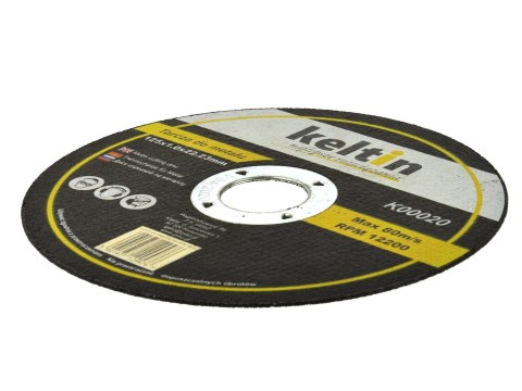 Tarcza do cięcia metalu 125x1.0mm KELTIN (25/100/400)