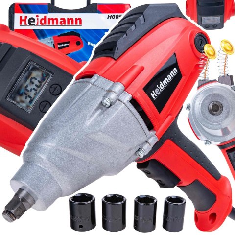 Udarowy klucz elektryczny z miernikiem elektronicznym typ H