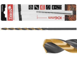 Wiertło czarno-złote do metalu przedłużane HSS M2 3.2mm (1/125/500)