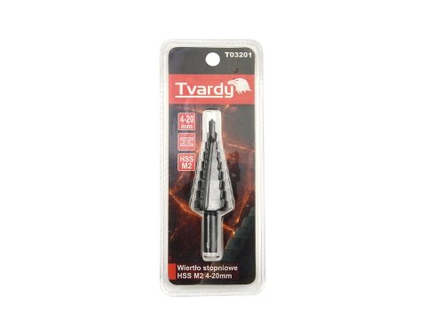 Wiertło stopniowe HSS M2 TiAlN 4-20mm