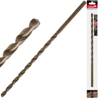 Wiertło złote do metalu długie 10.0 x 340mm HSS DIN1869