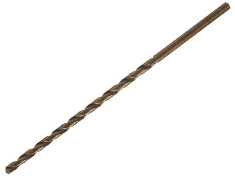 Wiertło złote do metalu długie 10.0 x 340mm HSS DIN1869