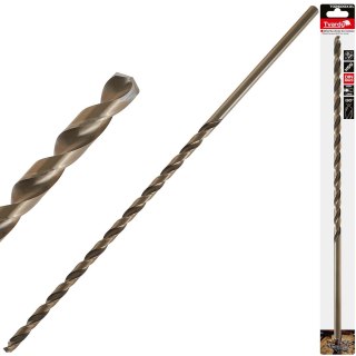 Wiertło złote do metalu długie 10.0 x 430mm HSS DIN1869