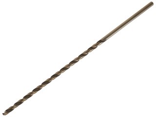 Wiertło złote do metalu długie 10.0 x 430mm HSS DIN1869