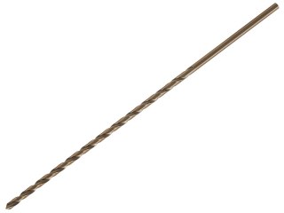 Wiertło złote do metalu długie 5.0 x 245mm HSS DIN1869