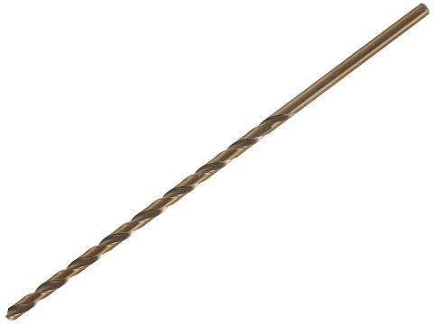 Wiertło złote do metalu długie 5.5 x 205mm HSS DIN1869 (50/100/200)