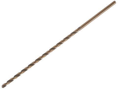 Wiertło złote do metalu długie 6.0 x 260mm HSS DIN1869 (50/100/200)