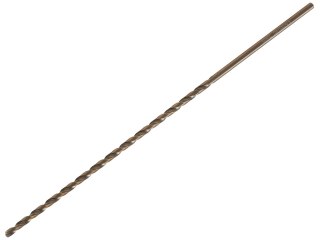 Wiertło złote do metalu długie 6.0 x 330mm HSS DIN1869 (50/100/200)
