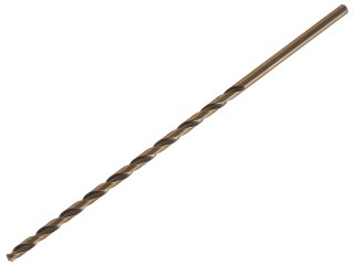 Wiertło złote do metalu długie 8.0 x 305mm HSS DIN1869